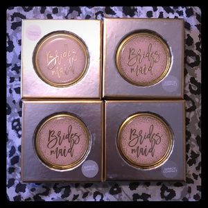 “Bridesmaids” compact mirror bundle of 4